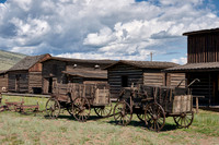 outside view of Old Trail Town, Cody