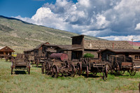 outside view of Old Trail Town, Cody
