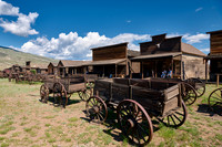 outside view of Old Trail Town, Cody
