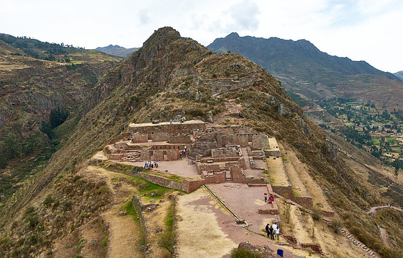 Ruins of the old Inca town Pisac