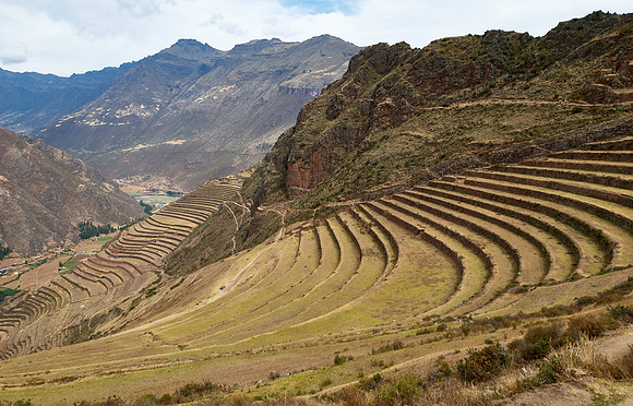 Ruins of the old Inca town Pisac