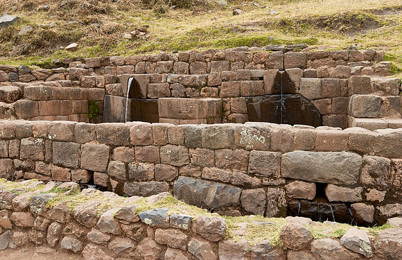 Ruins of the old Inca town Pisac