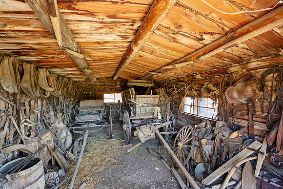 Sunshine Basin Blacksmith Shop, Old Trail Town, Cody