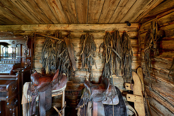Monument Hill Homestead Cabin, Old Trail Town