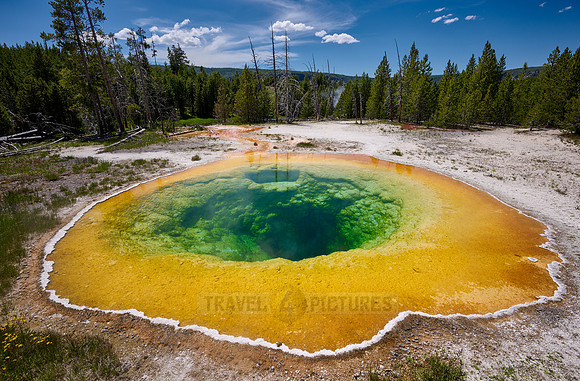 Morning Glory Pool, Upper Geyser Basin, Yellowstone National Park