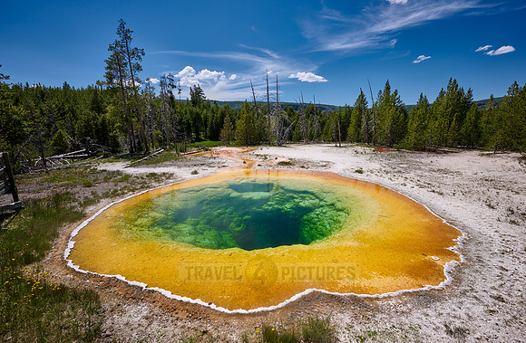 Morning Glory Pool, Upper Geyser Basin, Yellowstone National Park