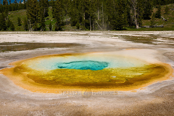 Chromatic Pool, Upper Geyser Basin, Yellowstone National Park