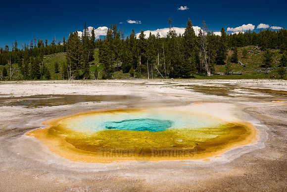 Chromatic Pool, Upper Geyser Basin, Yellowstone National Park