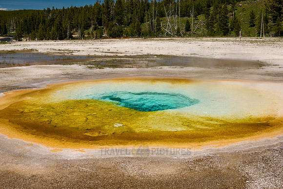 Chromatic Pool, Upper Geyser Basin, Yellowstone National Park