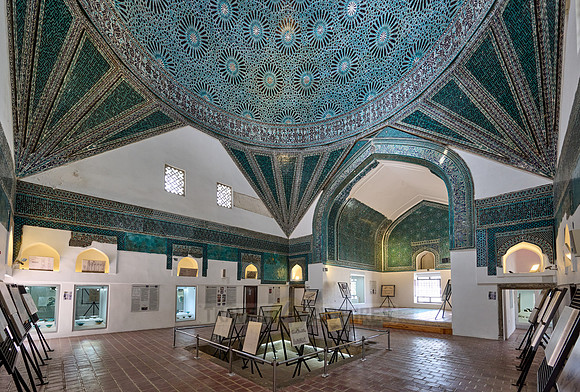 interior of Karatay Madrasa museum, Konya