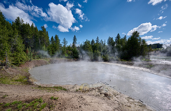 Black Dragon's Caldron, Mud Volcano Area