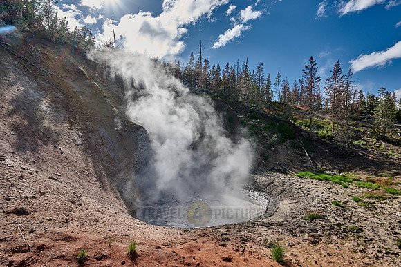 Mud Volcano, Mud Volcano Area