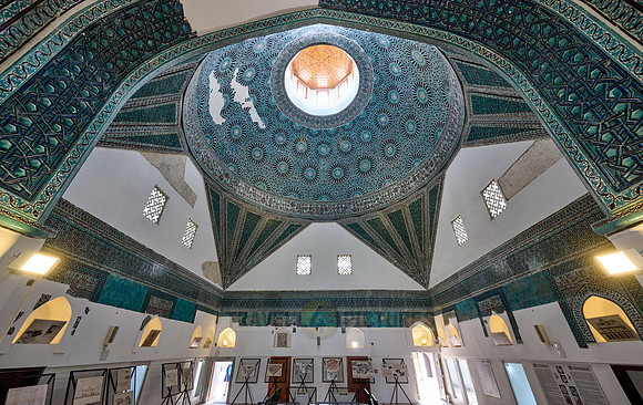 interior of Karatay Madrasa museum, Konya