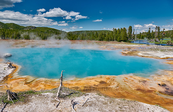 Black Diamond Pool, Biscuit Basin, Yellowstone National Park