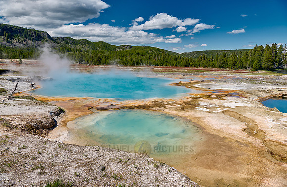 Black Diamond Pool, Biscuit Basin, Yellowstone National Park