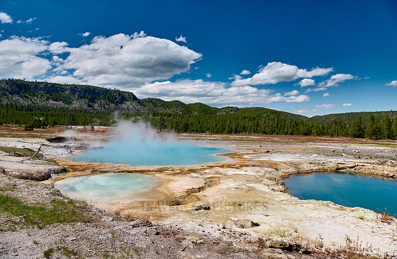 Black Diamond Pool, Biscuit Basin, Yellowstone National Park