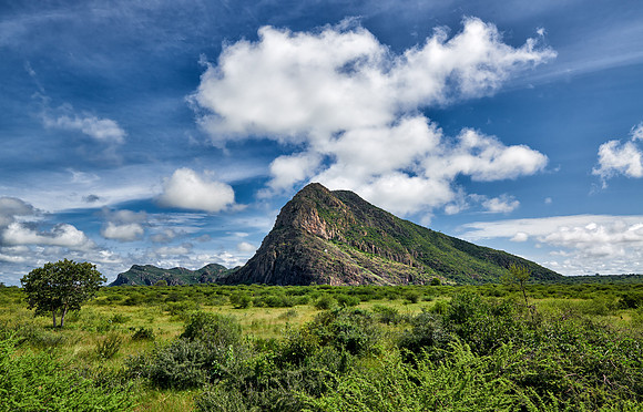 mountain landscape of Tsodilo Hills