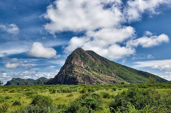 mountain landscape of Tsodilo Hills