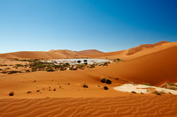 desert landscape of Namib at Sossusvlei