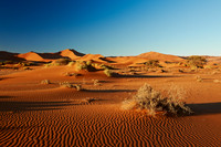 desert landscape of Namib at Sossusvlei