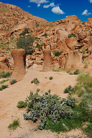 landscape with rocks on Farm Namtib