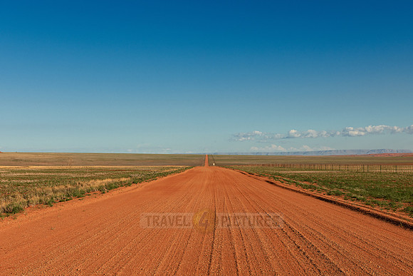 lonesome straight deserted gravel road called D707