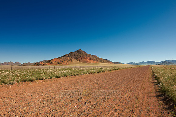 lonesome straight deserted gravel road called D707