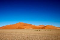 desert landscape of Namib at Sossusvlei