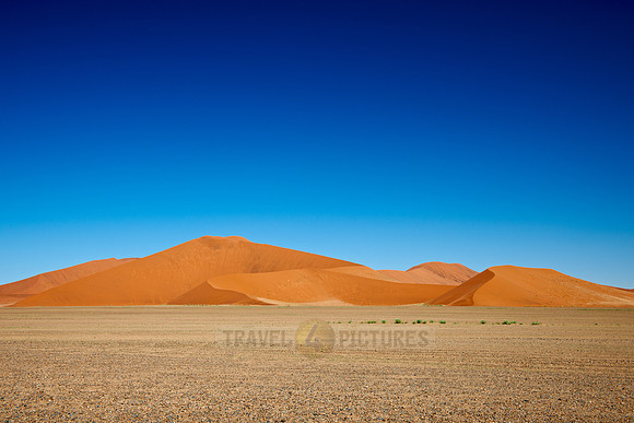 desert landscape of Namib at Sossusvlei