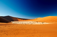 Deadvlei, desert landscape of Namib at Sossusvlei