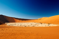 Deadvlei, desert landscape of Namib at Sossusvlei