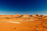 desert landscape of Namib at Sossusvlei