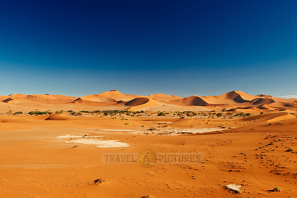 desert landscape of Namib at Sossusvlei