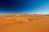 desert landscape of Namib at Sossusvlei