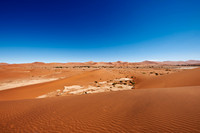 desert landscape of Namib at Sossusvlei