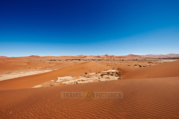 desert landscape of Namib at Sossusvlei