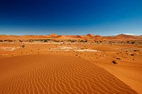 desert landscape of Namib at Sossusvlei