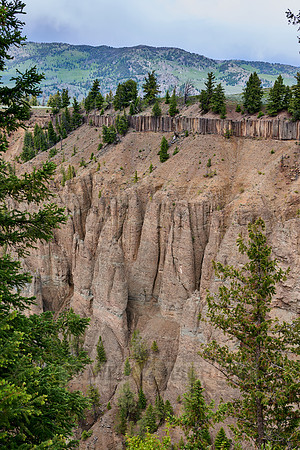 Yellowstone river near The Narrows