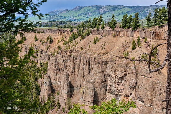 Yellowstone river near The Narrows