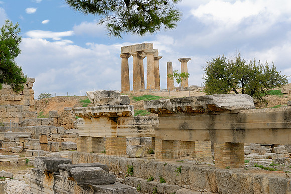 temple of Apollo, other ruins in front