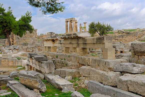 temple of Apollo, other ruins in front