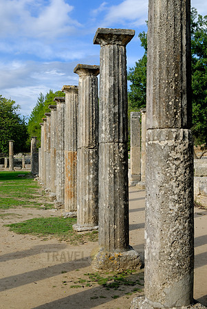 columns of Palaestra