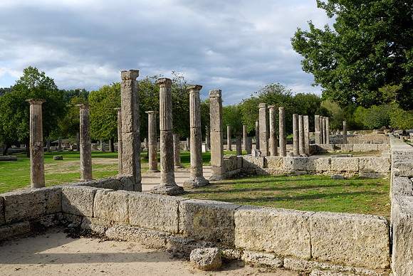 columns of Palaestra