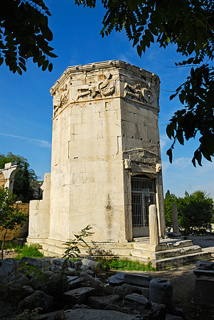 Tower of the Winds or the Horologion of Andronikos Kyrrhestes