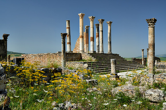 The Capitoline Temple of Volubilis