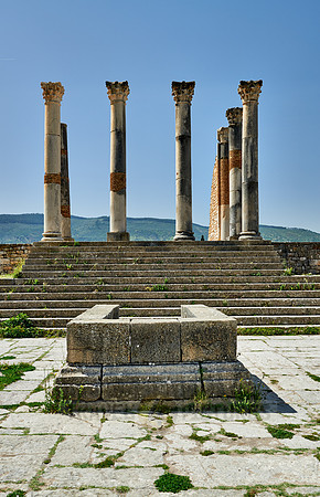 The Capitoline Temple of Volubilis