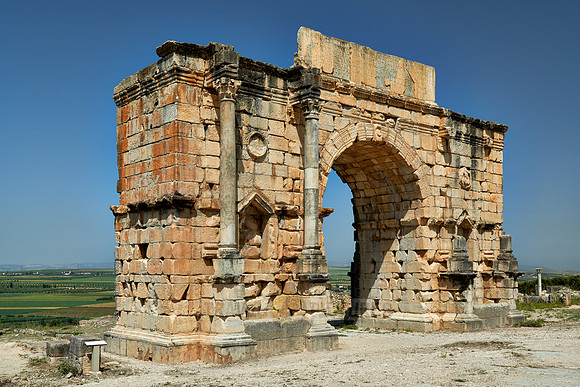 Arch of Caracalla in Volubilis