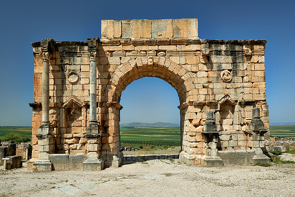 Arch of Caracalla in Volubilis