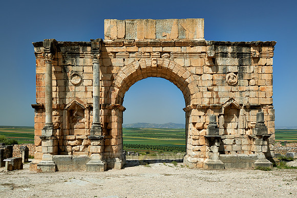 Arch of Caracalla in Volubilis