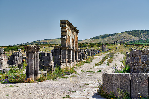 Decumanus Maximus in Volubilis